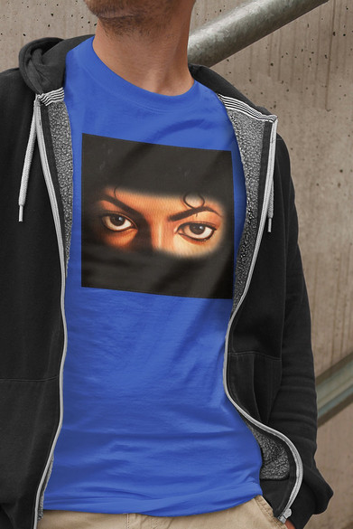 Koszulka z naszywką Michael Jackson 07