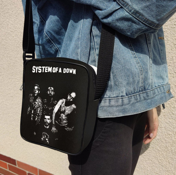 Torba Listonoszka SYSTEM OF A DOWN 01 Dodaj Napis!