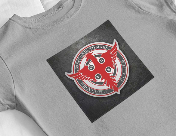 Bluzka damska z naszywką 30 Seconds To Mars 2