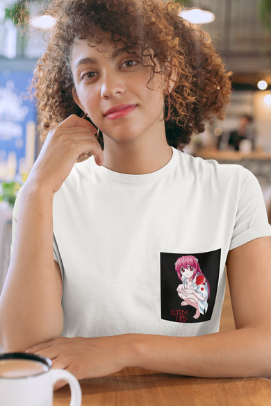 Koszulka z kieszonką  Elfen Lied