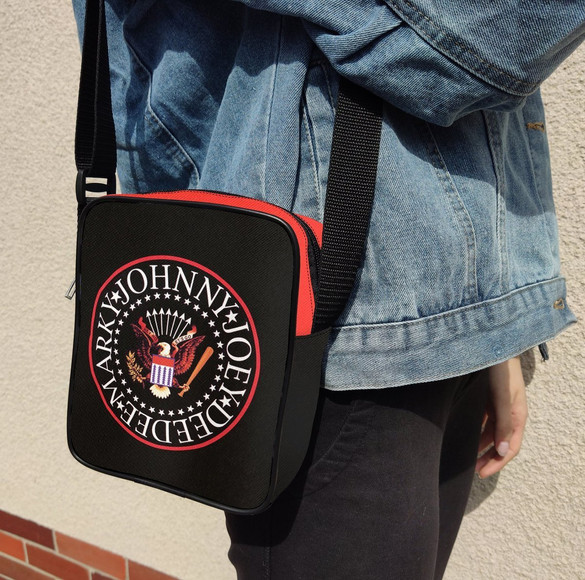 Torba Listonoszka RAMONES 01 Dodaj Napis!