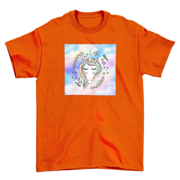 Koszulka z naszywką Unicorne 01