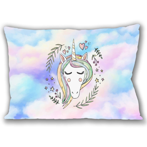 Poduszka JEDNOROŻCE 60x40cm WZORY