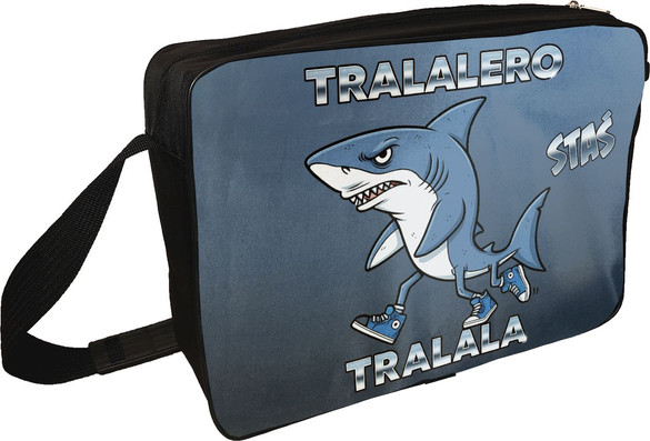 Torba na ramię Italian Brainrot Tralalero Tralala 