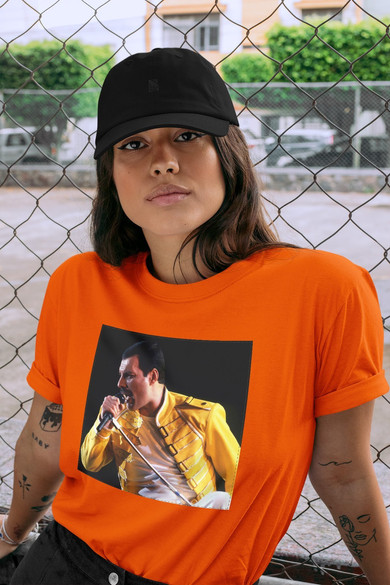 Koszulka z naszywką Queen Freddie Mercury 3