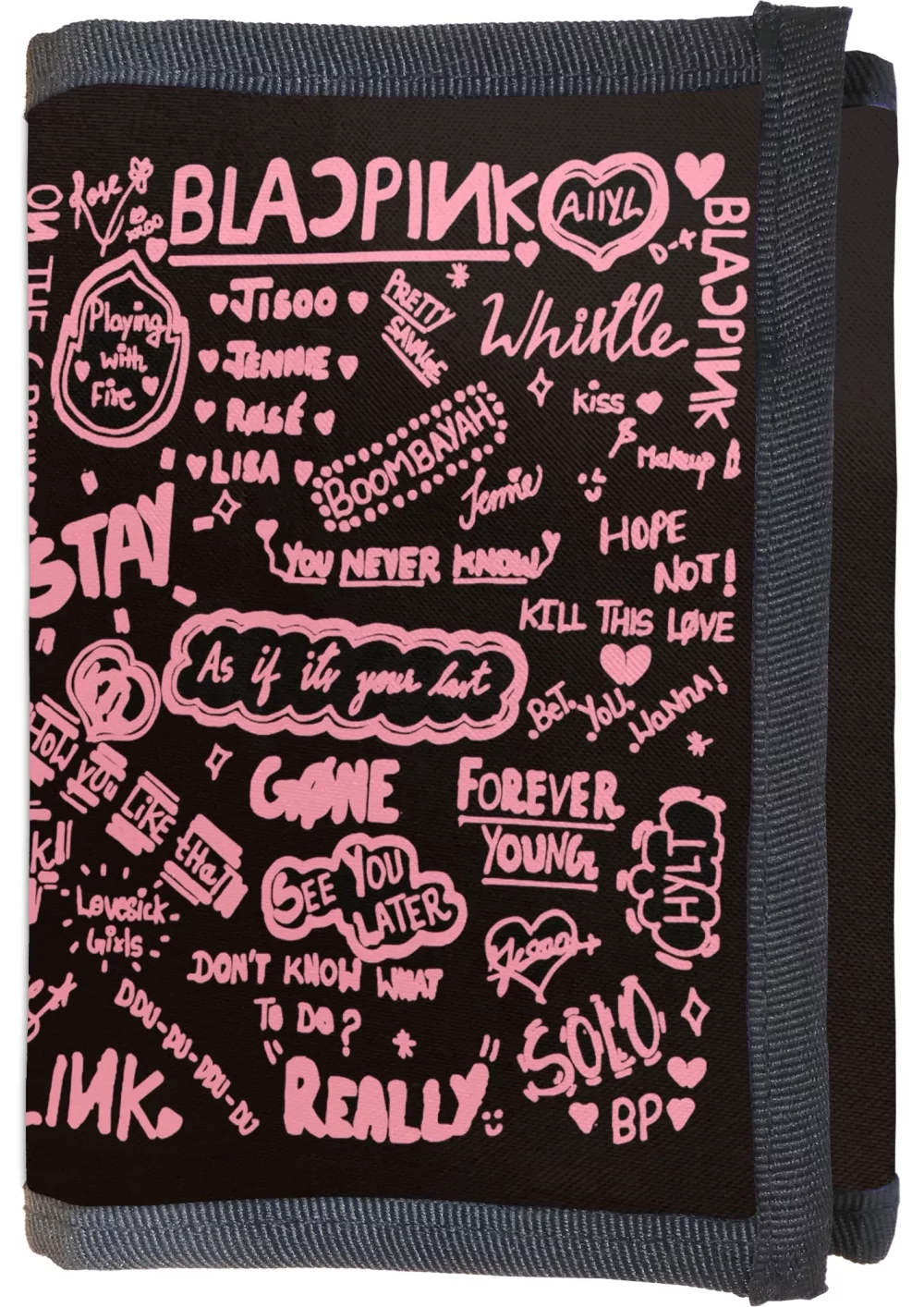 Portfel BlackPink iconic words