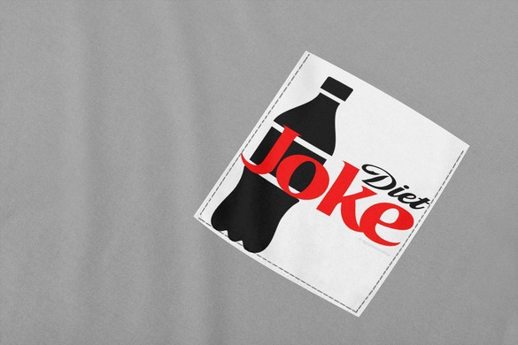 Koszulka z kieszonką DIET JOKE