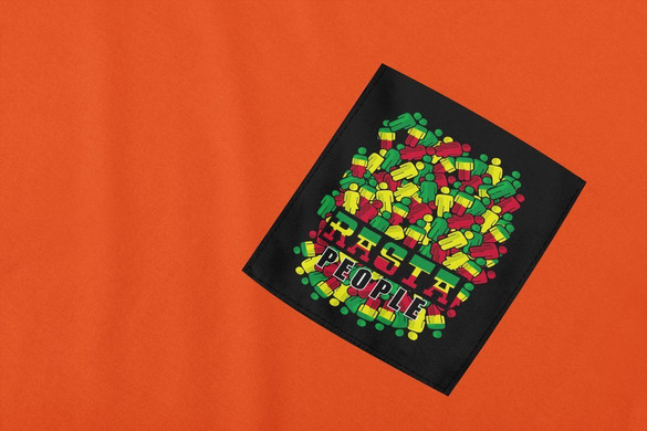 Koszulka z kieszonką RASTA PE0PLE