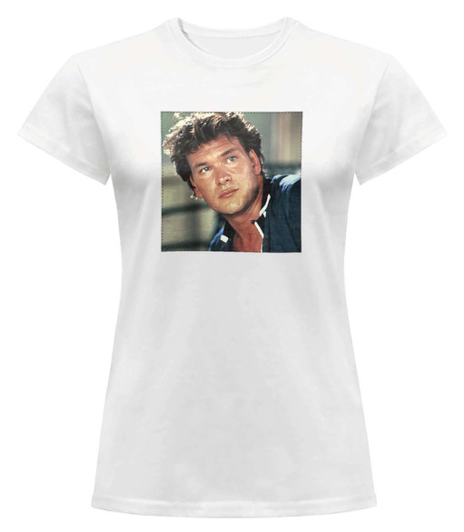 Bluzka damska z naszywką Patrick Swayze
