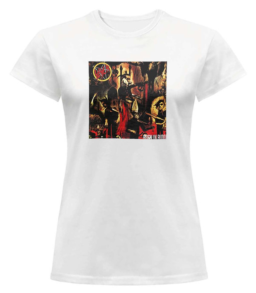 Bluzka damska z naszywką Slayer Reign in 