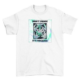 Koszulka z naszywką  Don't panic