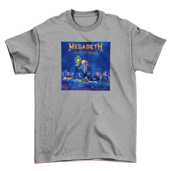 Koszulka z naszywką Megadeth Rust in...