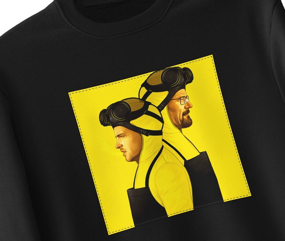 Bluza z naszywką Breaking Bad team