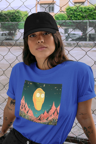 Koszulka z naszywką Rick and Morty 05