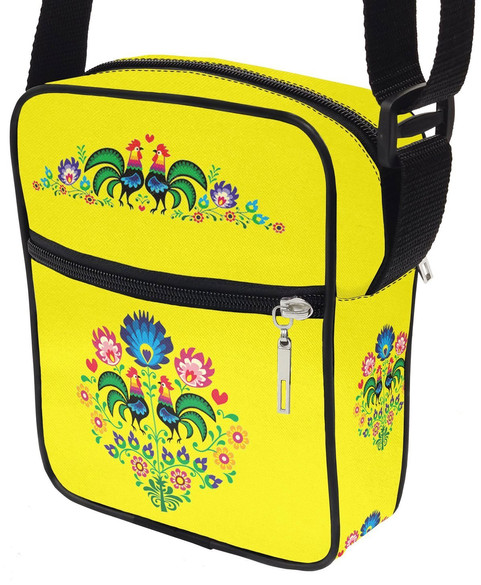 Torba Listonoszka Wzory Łowickie 03 Dodaj Napis!