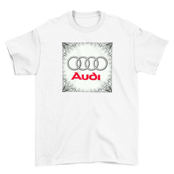 Koszulka z naszywką Audi 02