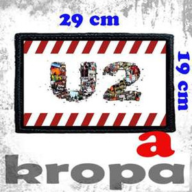Naszywka duża na ubranie U2