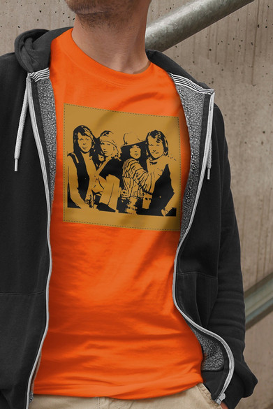 Koszulka z naszywką  ABBA band