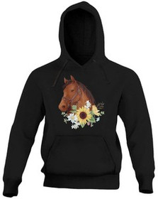 Bluza KOŃ Z KWIATAMI RYSUNEK
