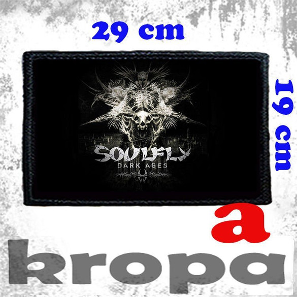 Naszywka duża na ubranie SOULFLY
