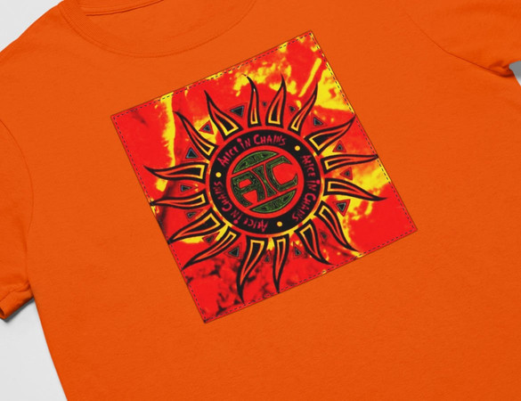 Koszulka z naszywką Alice In Chains logo