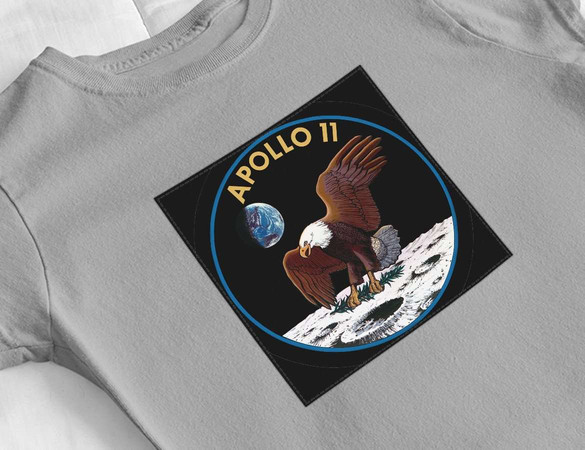 Bluzka damska z naszywką Apollo 11