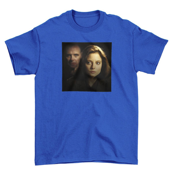 Koszulka z naszywką Milczenie owiec 01