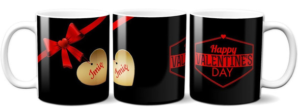 Kubek na Walentynki DODAJ NAPIS!