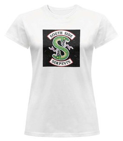 Bluzka damska z naszywką Riverdale Serpentes