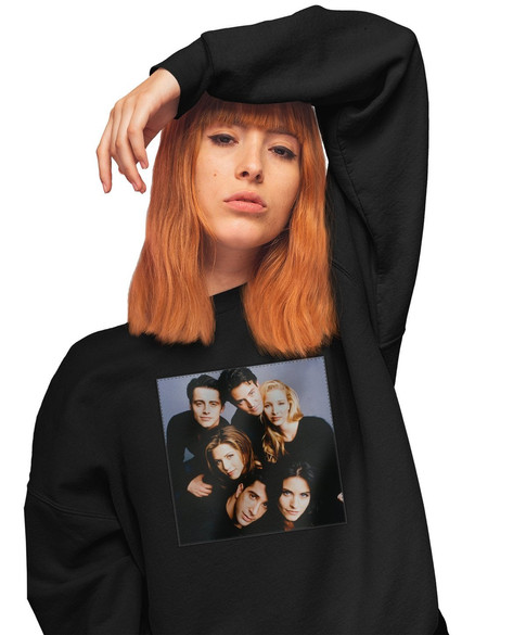 Bluza z naszywką Friends squad