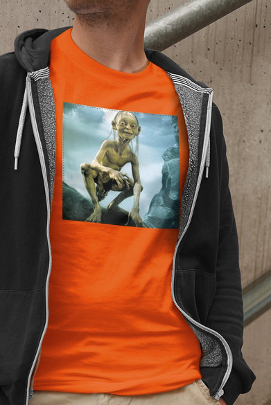 Koszulka z naszywką Gollum (Smeagol)