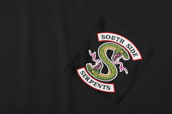 Koszulka z kieszonką RIVIERDALE SERPENTS