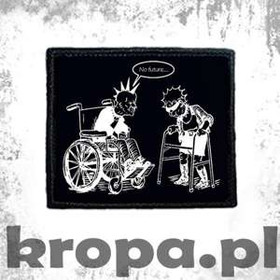 Naszywka NO FUTURE...