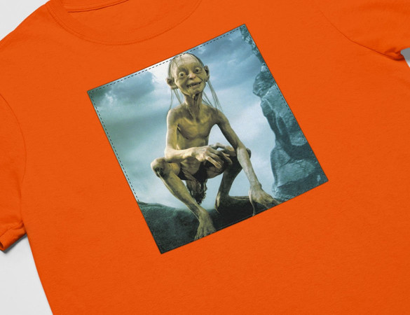 Koszulka z naszywką Gollum (Smeagol)