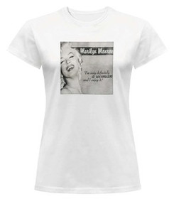 Bluzka damska z naszywką Marilyn Monroe 02