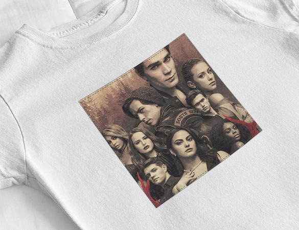 Bluzka damska z naszywką Riverdale squad