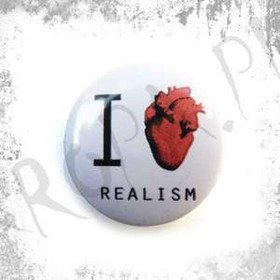 Przypinka I LOVE REALISM