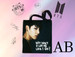 Torba na ramię BTS k-pop FULLPRINT z Polski WZORY
