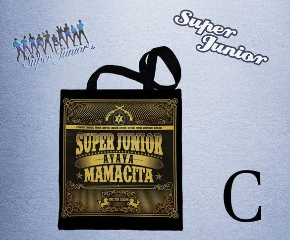Torba na ramię SUPER JUNIOR #K-POP FULLPRINT WZORY