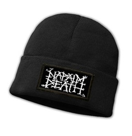 Czapka zimowa z naszywką  NAPALM DEATH