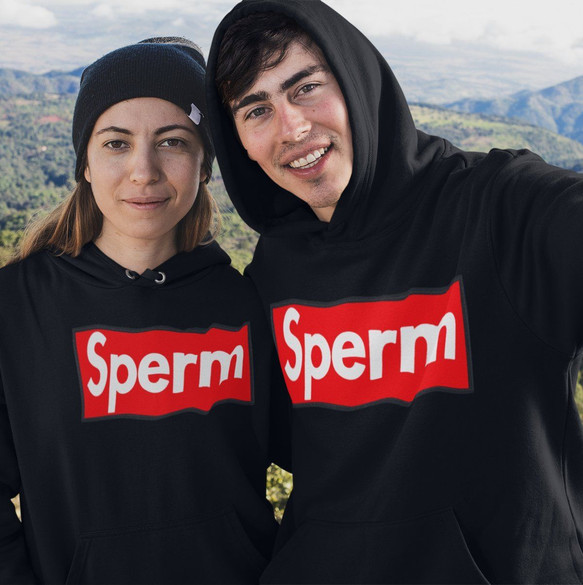 Bluza z naszywką SPERM