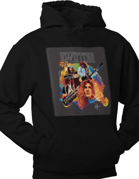 Bluza z naszywką LED ZEPPELIN 03