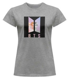 Bluzka damska z naszywką BTS RM