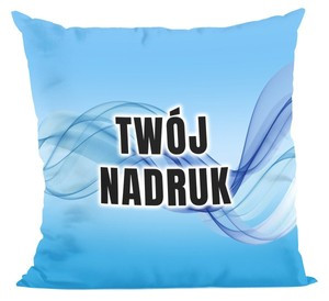Poduszka Z WŁASNYM NADRUKIEM 40 x 40 cm