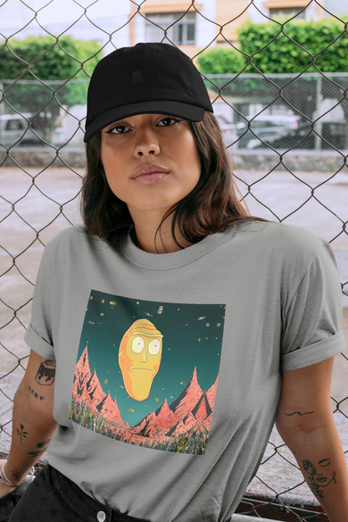 Koszulka z naszywką Rick and Morty 05