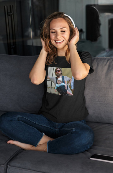 Bluzka damska z naszywką Kac Vegas Alan&Baby