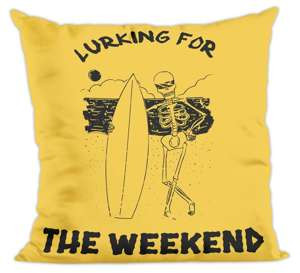 Poduszka Lurking for the weekend