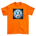 Koszulka z naszywką Volkswagen logo black