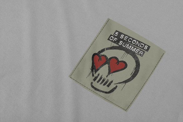 Koszulka z kieszonką 5 SECONDS OF SUMMER 02