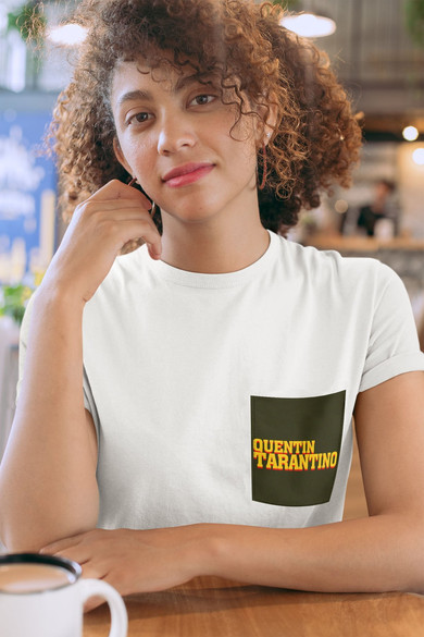 Koszulka z kieszonką QUENTIN TARANTINO